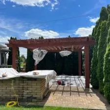 Pergola Painting Indianapolis 1